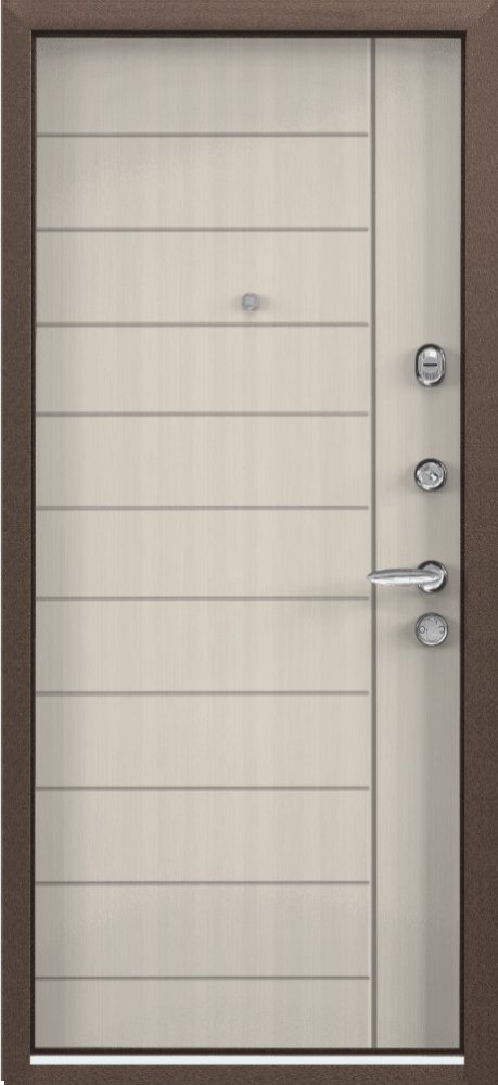 Товар Дверь Цербер 3К(Чёрная) Горизонт Латте(Сменная панель) DIS006472