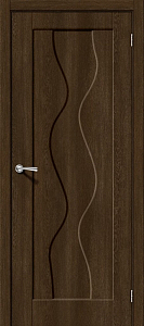 Товар Межкомнатная дверь Вираж-1 Dark Barnwood BR3973