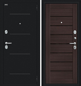 Товар Дверь Браво Техно Букле черное/Wenge Veralinga DIS006761